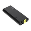 PowerBank 10000 mAh 2 ports USB lecteur mp3 noir HV-PB8804